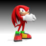 Dreamcast Knuckles Tough Red Render
