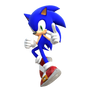 Sonic the Hedgehog Rush Render 2024