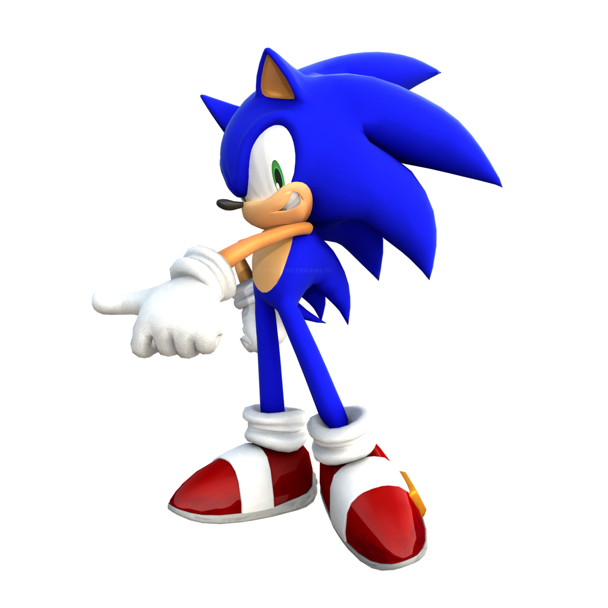 Sonic the Hedgehog Radical Blue 2024 Render