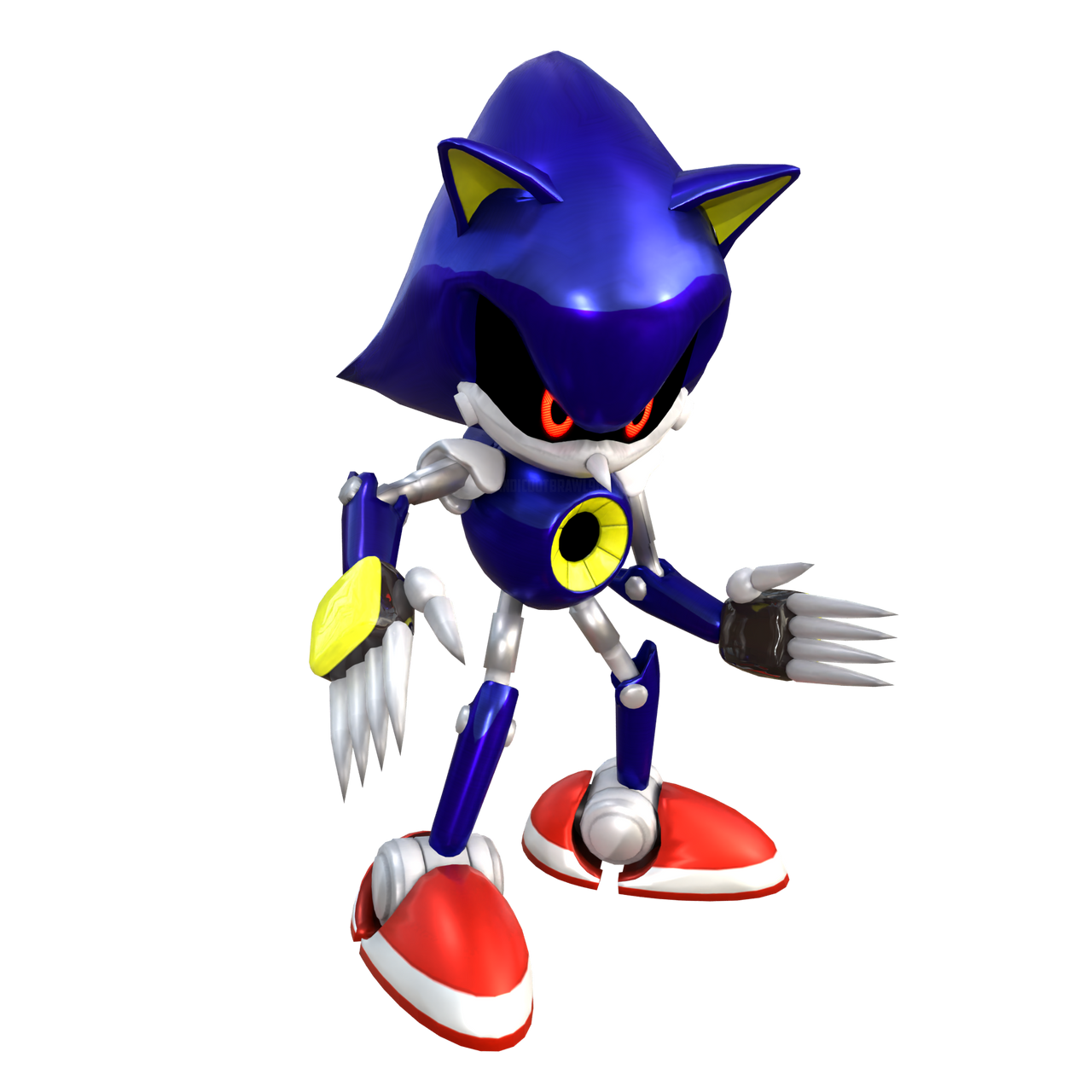 Dreamcast Metal Sonic Legacy Render 2K25