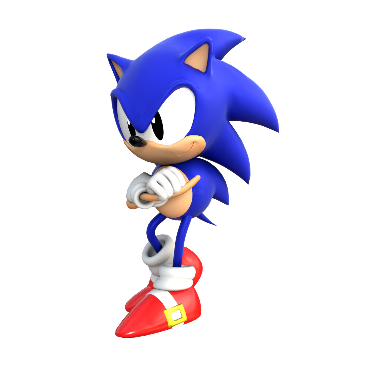 Classic Sonic Lean Back Cool Blue