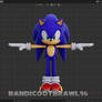 Jason Griffith Era Sonic Model Finished