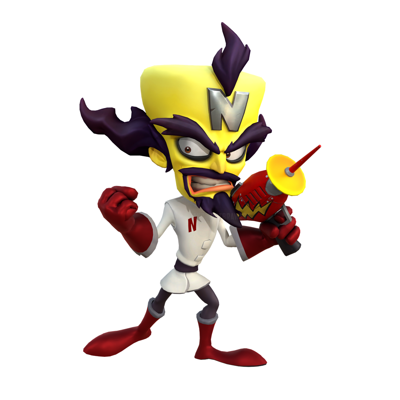 Neo Cortex Humans Dr. Neo Cortex N. Sane Trilogy Pose Legacy Render by bandicootbrawl96 ...