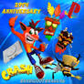 Crash Bandicoot 29th Anniversary Render