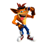 Crash Bandicoot Mighty Marsupial Render