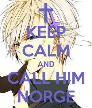 Keep Calm and Call him Norge