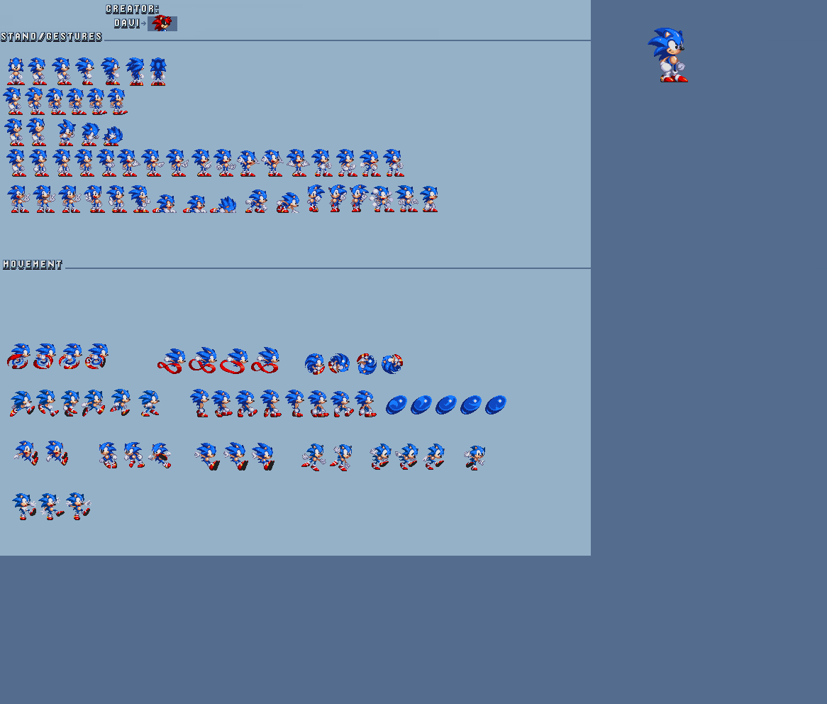 Sonic EXE Ver ModGEN Sprite - Sheet by aiakgsjs on DeviantArt