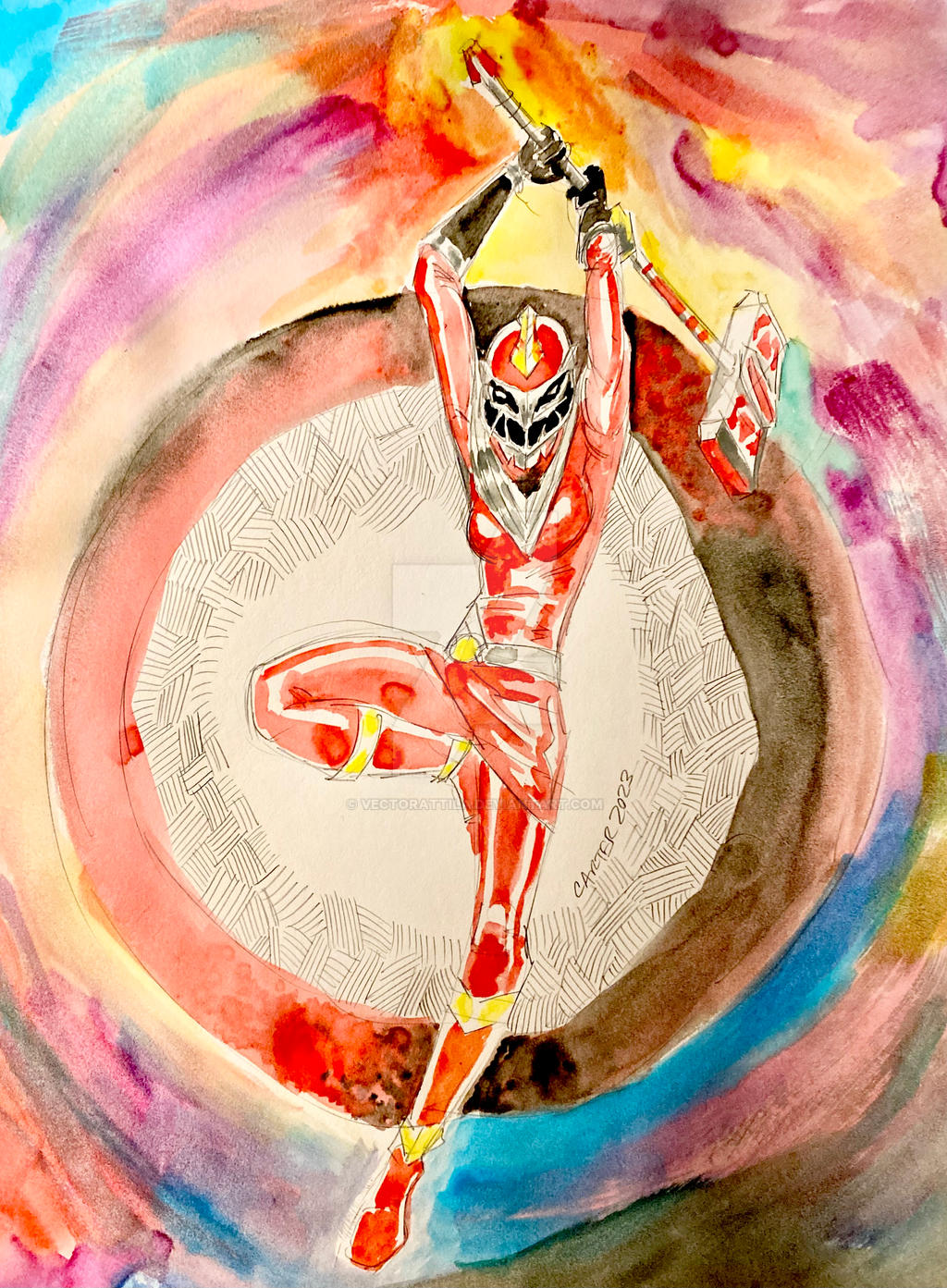 Red Cosmic Ranger Cosmic Fury Red Ranger by VectorAttila on DeviantArt