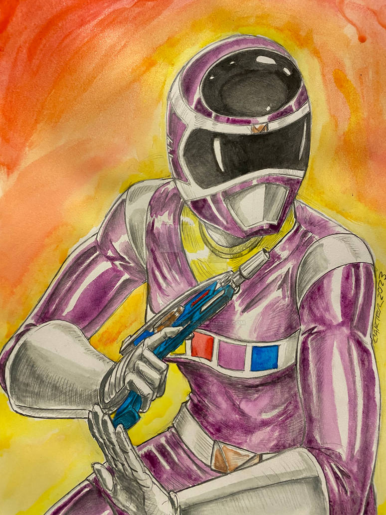 Pink Ranger In Space by VectorAttila on DeviantArt