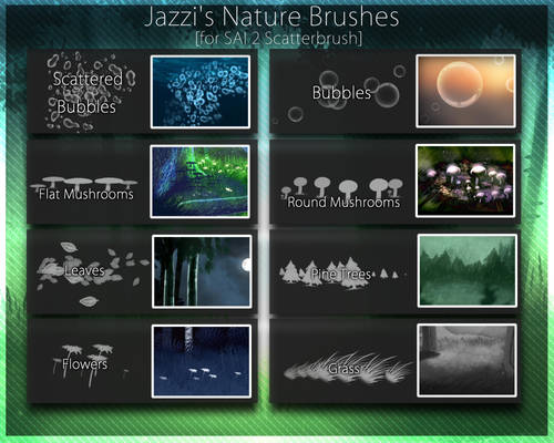 Jazzi's Nature Brushes
