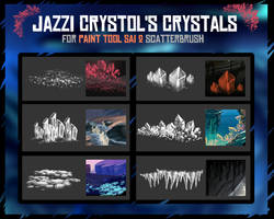 Jazzi's Crystal Brushes - for SAI 2 scatterbrush
