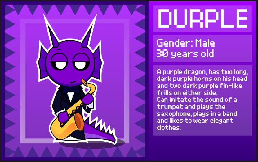 Derple The dragon singer Durple! by herocyan on DeviantArt