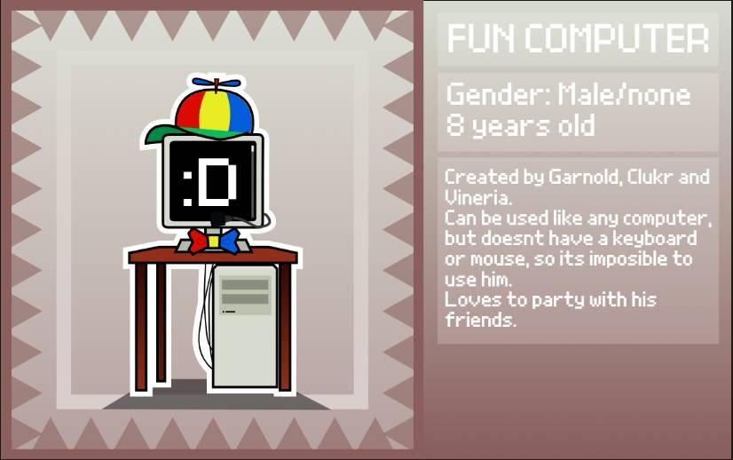 The computer Mr Fun computer! by herocyan on DeviantArt