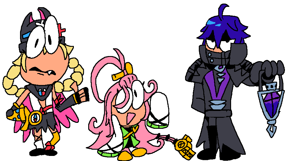 Jahola , aino , flins and Neffer arts cartoon by JVBBarts on DeviantArt