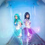 Sailor Neptune and Sailor Saturn Armor