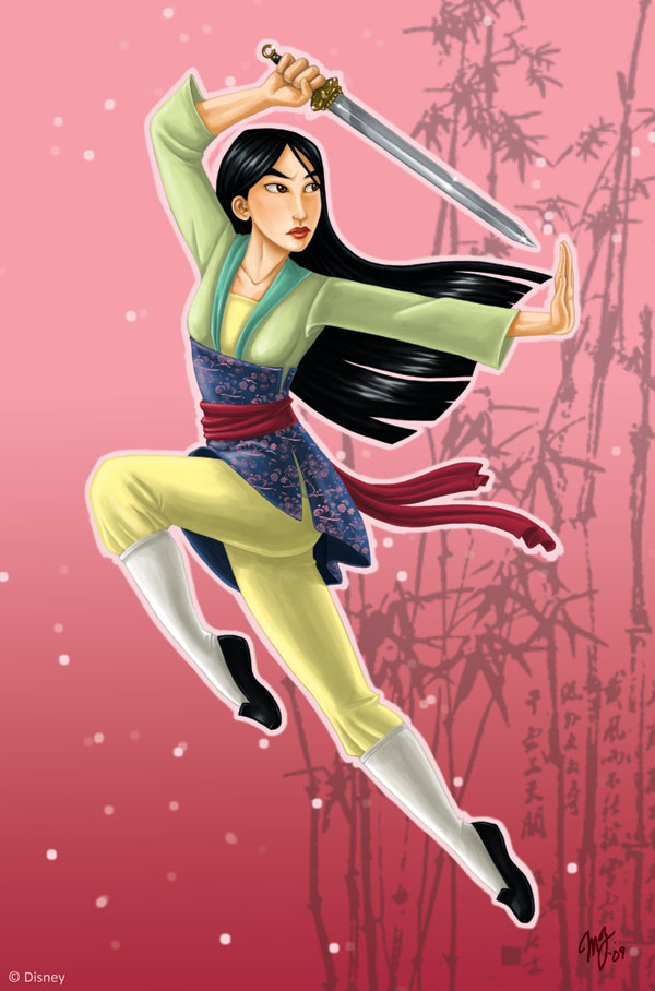 Mulan Art Trade