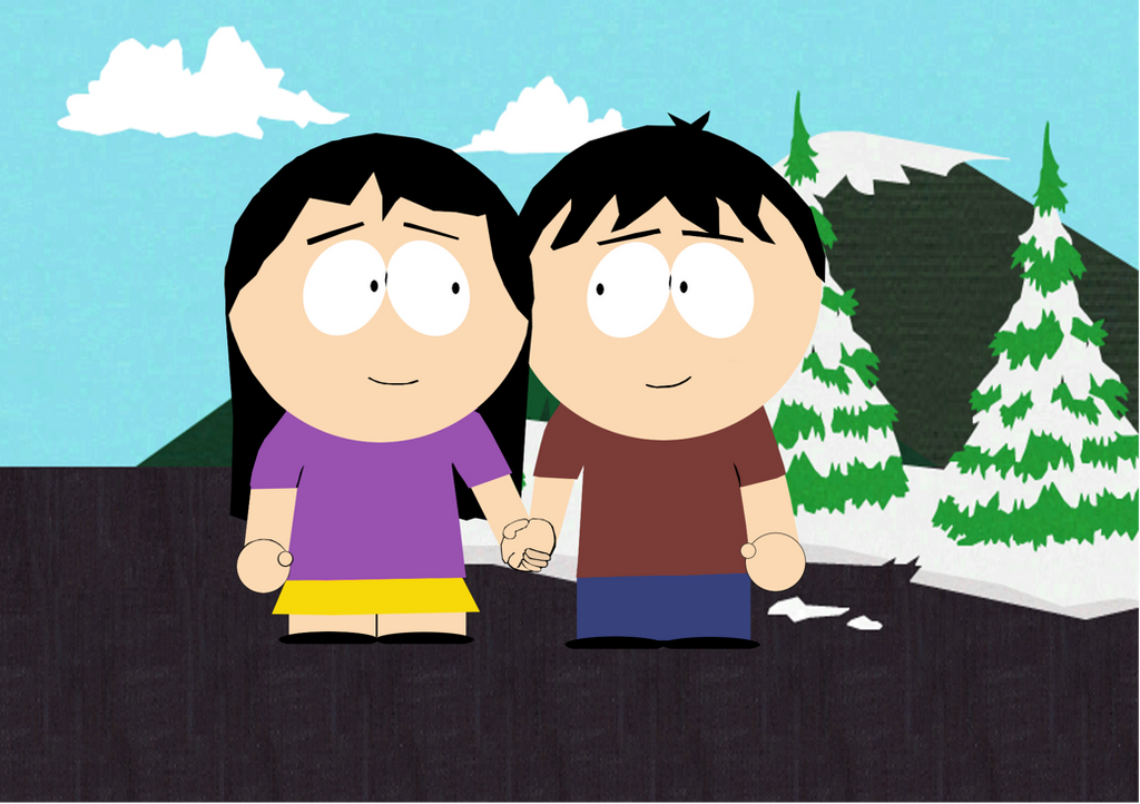 Stan and Wendy on a date (Colored) by fightskyed on DeviantArt