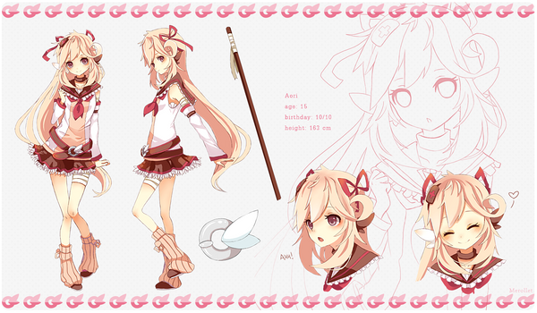 Ref sheet - Aori