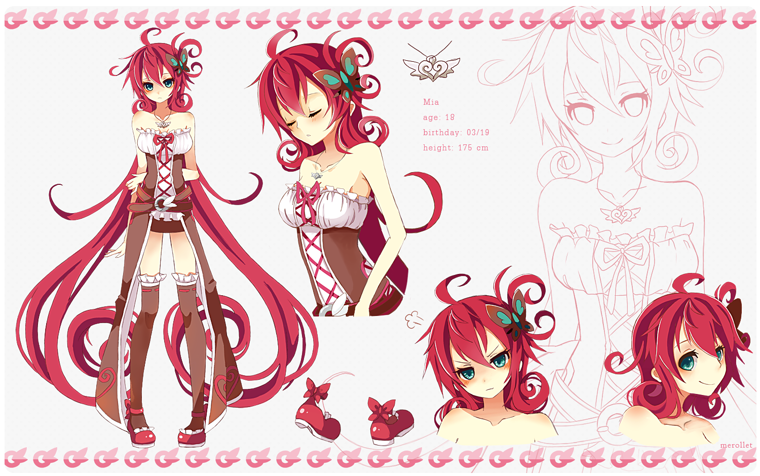 Ref sheet - Mia