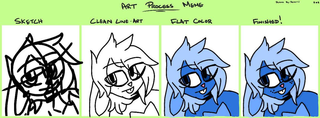 art progress meme by sherikooami on DeviantArt