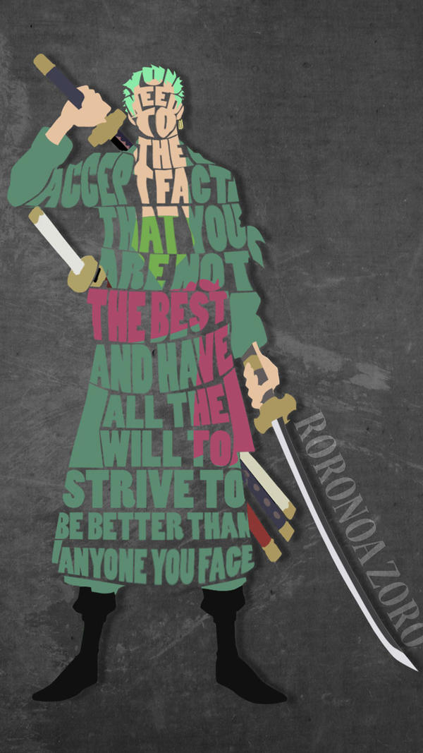 One Piece - Zoro quotes by GrillPork on DeviantArt One Piece - Zoro quotes by GrillPork on DeviantArt