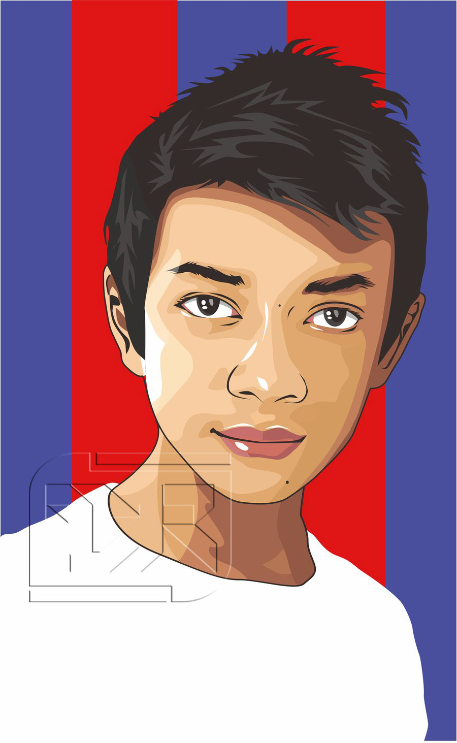 Fajarindra Cartoon Vector