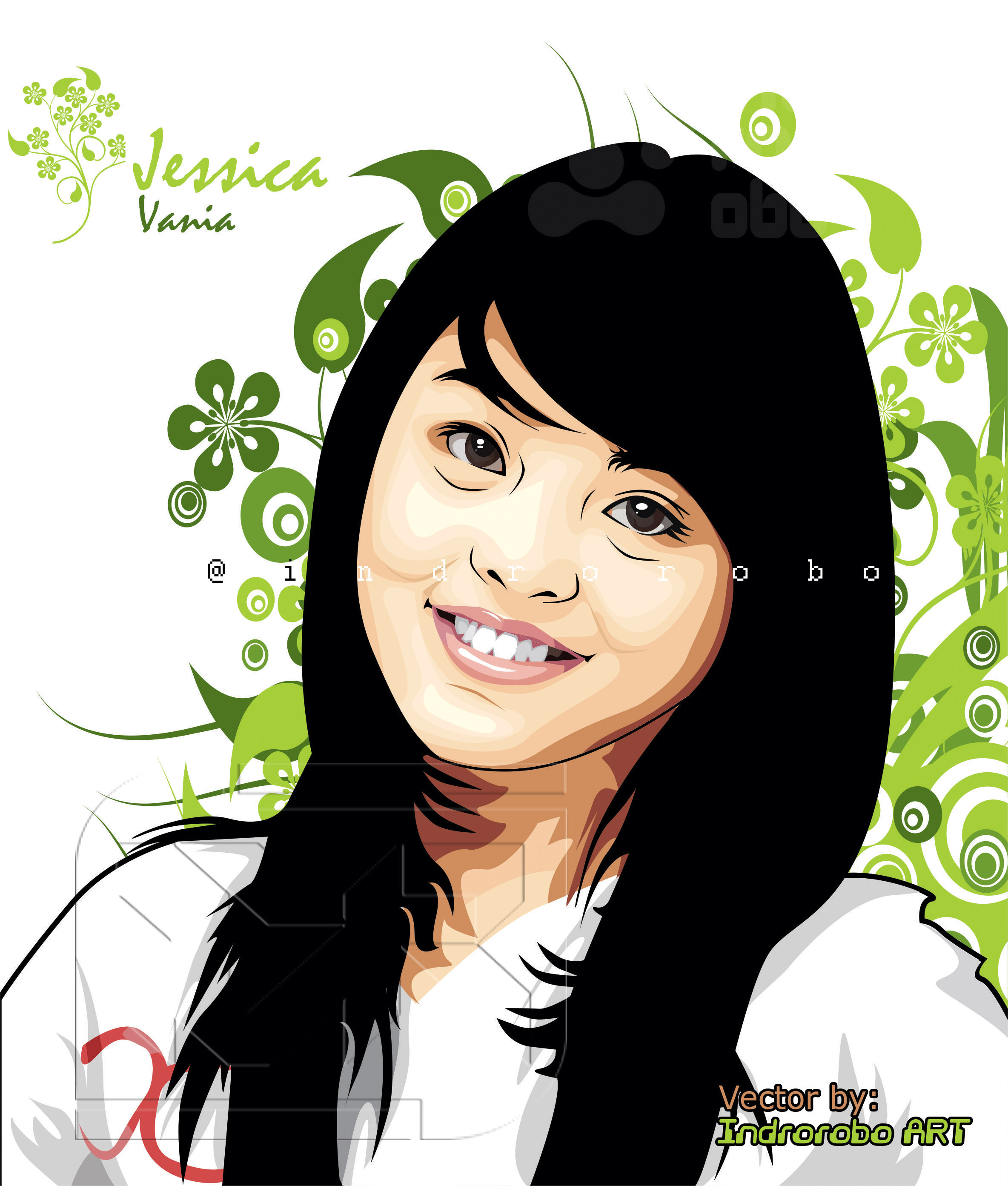 Jeje JKT48 Vector Art