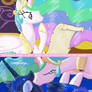 Celestia Reads Rarity and Sweetie Belle's Letter