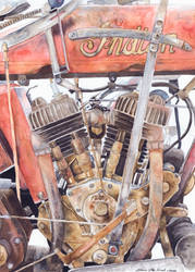 1915 Indian Engine