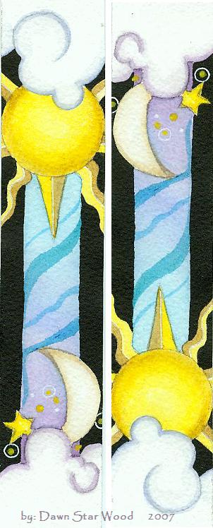 Celestrial bookmark