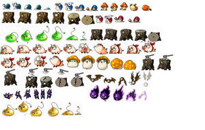 Maplestory monster sprites 1