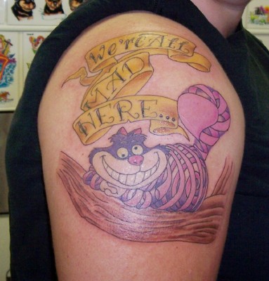 Cheshire Cat Tat