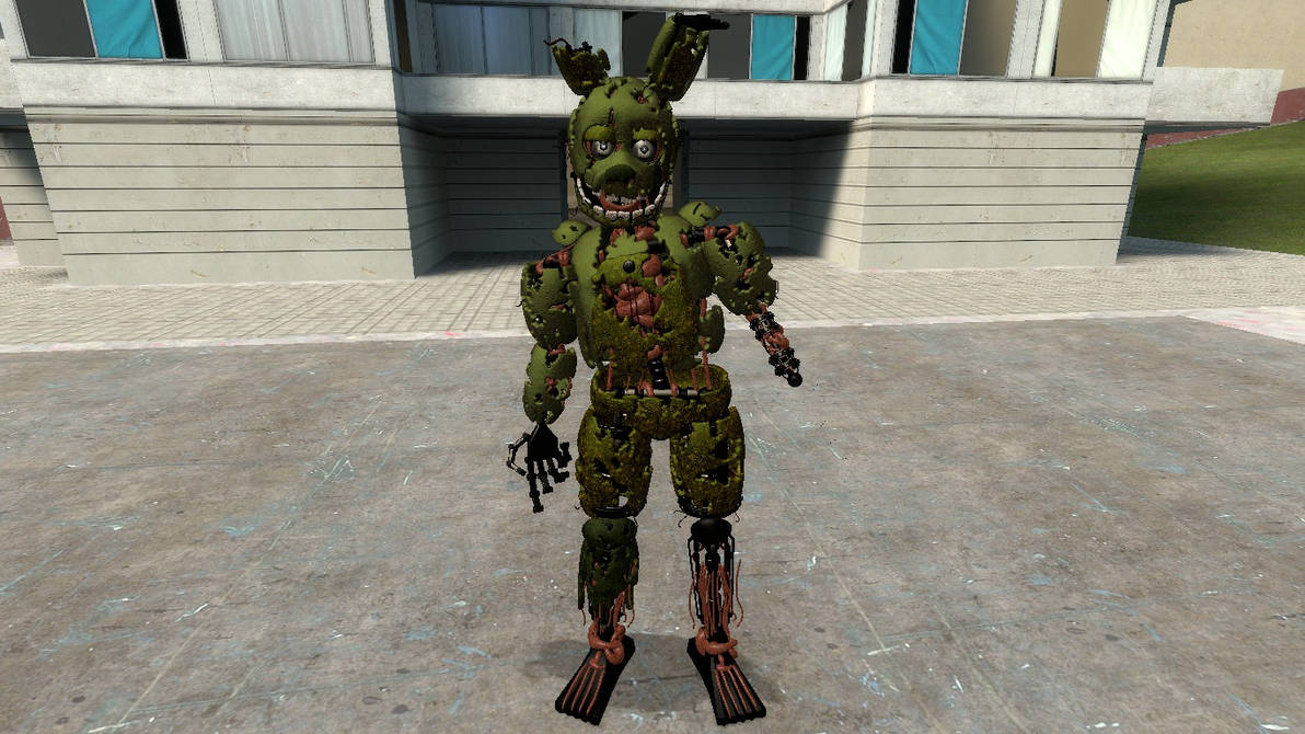 Scrap Springtrap by CAcartoonfan on DeviantArt