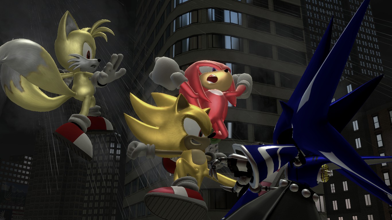 Super Neo Metal Sonic by LeviathanStraus on DeviantArt