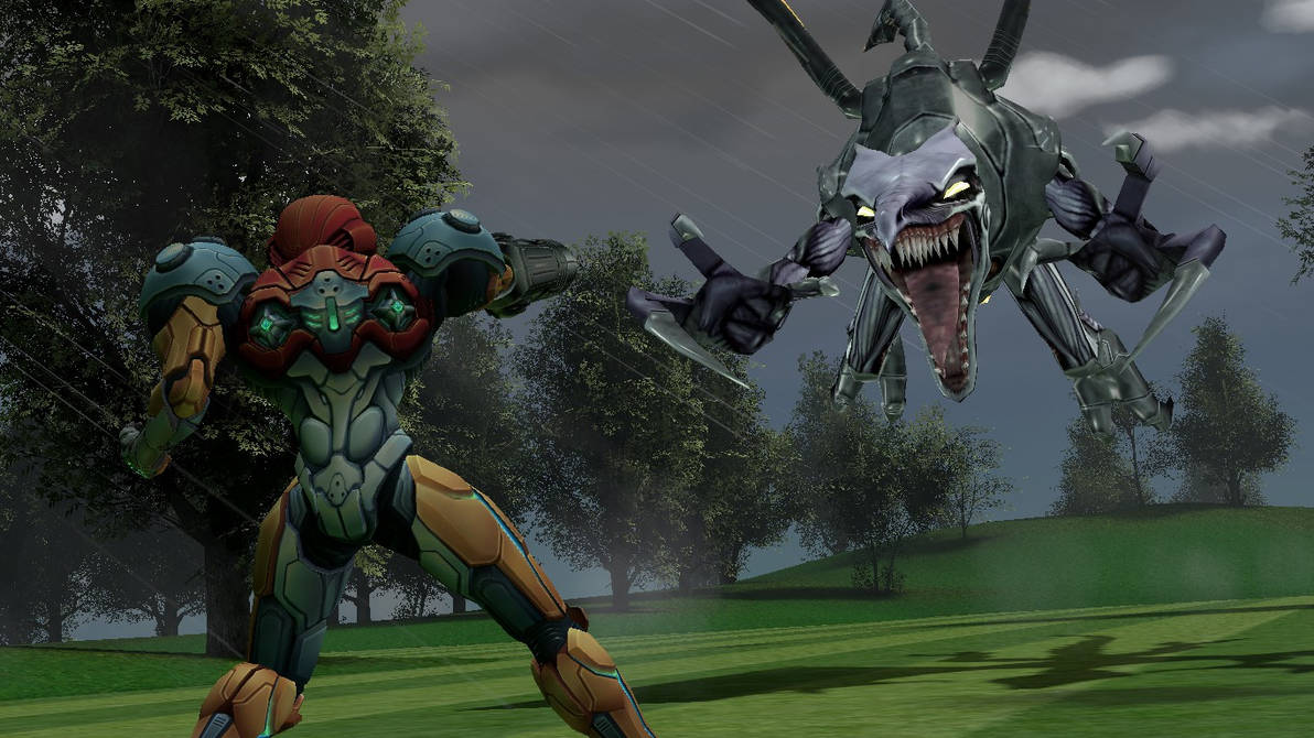 Sans Vs Ridley Samus vs. Meta Ridley! by CAcartoonfan on DeviantArt