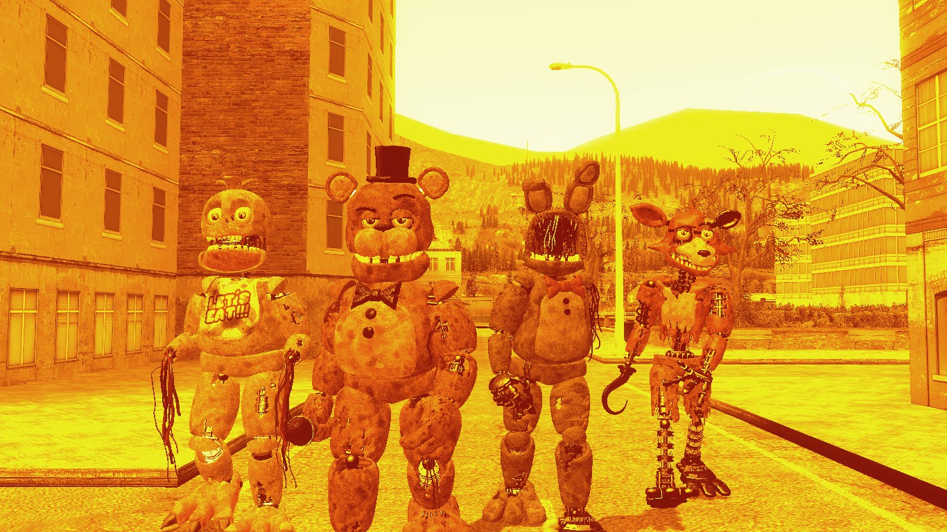 Withered Chica (FNAF 2) para GTA San Andreas