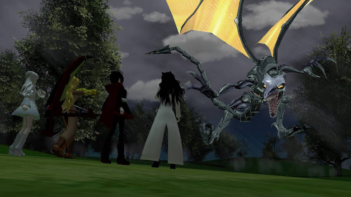 Meta Ridley vs. Team RWBY. by CAcartoonfan on DeviantArt