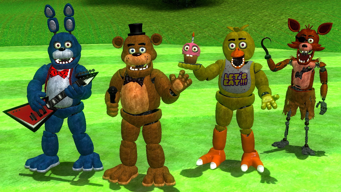 FNaF MOVIE model pack --- by Ubuntutu on DeviantArt