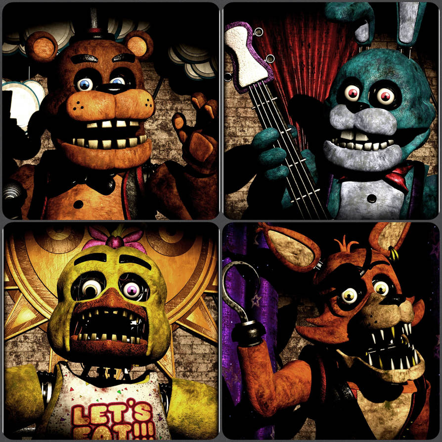 FNaF Plus Celebration Poster Collage. by CAcartoonfan on DeviantArt