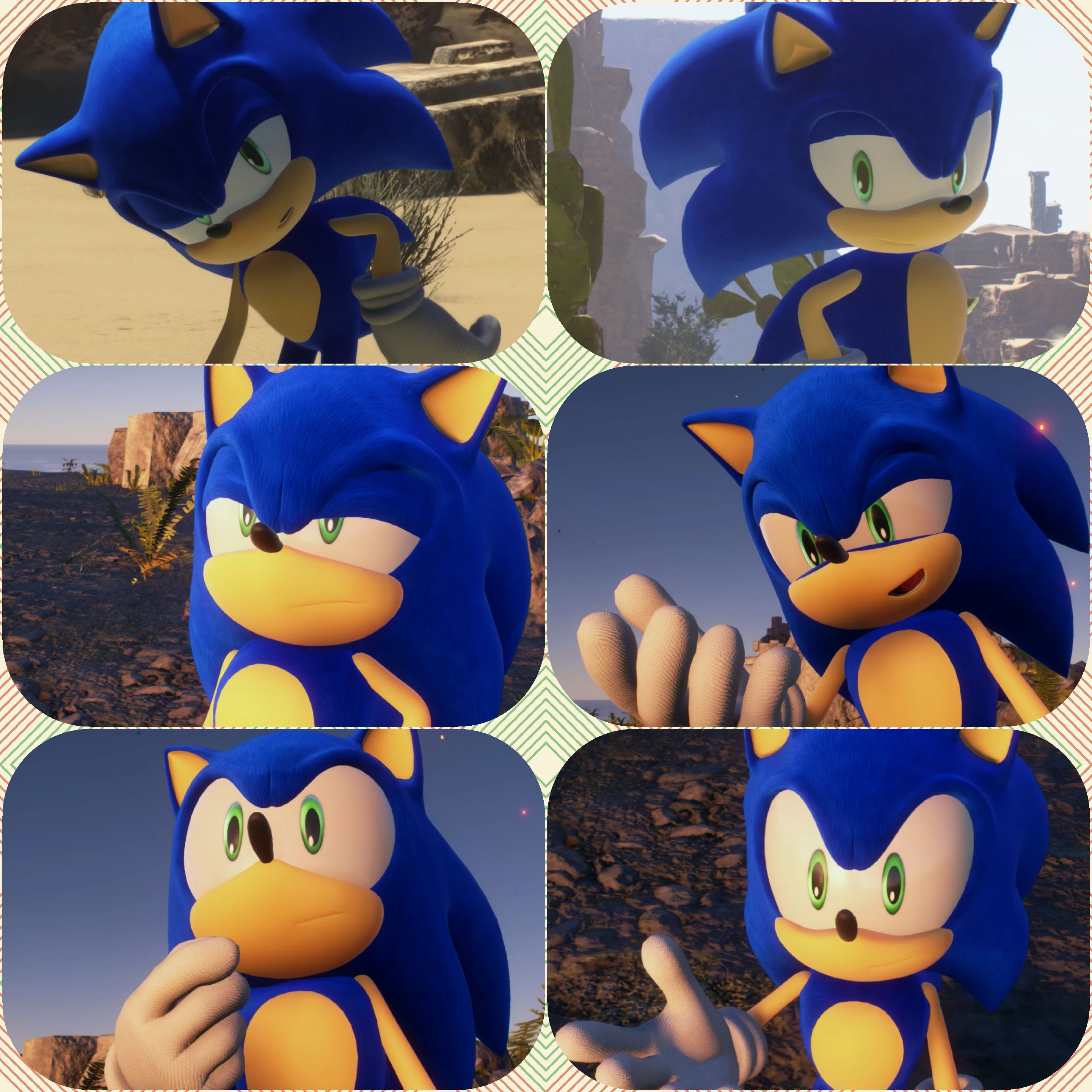 Expressive Sonic Collage. by CAcartoonfan on DeviantArt