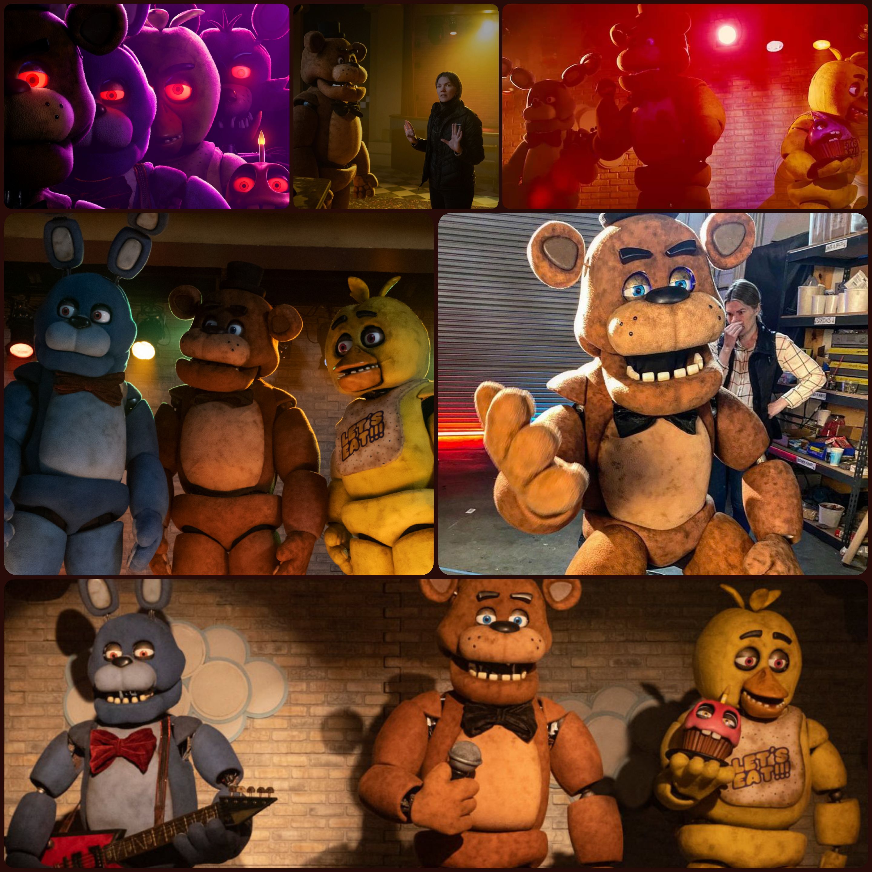 FNAF Movie Foxy Collage by LionGuardKujenga on DeviantArt