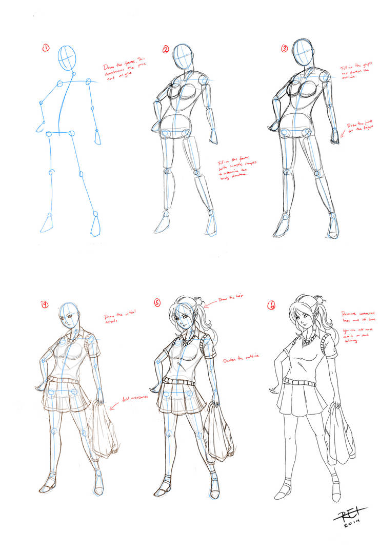 Basic drawing tutorial by Reiman76 on DeviantArt