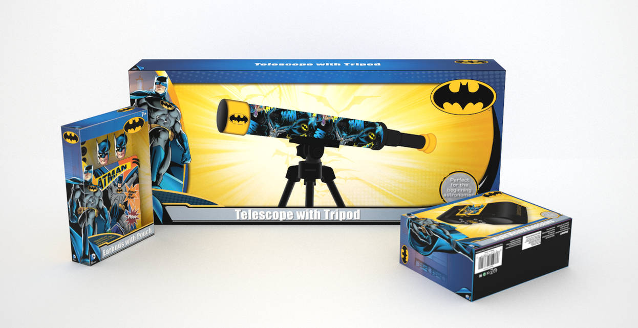 Batman 3D Packages by jpm1426 on DeviantArt
