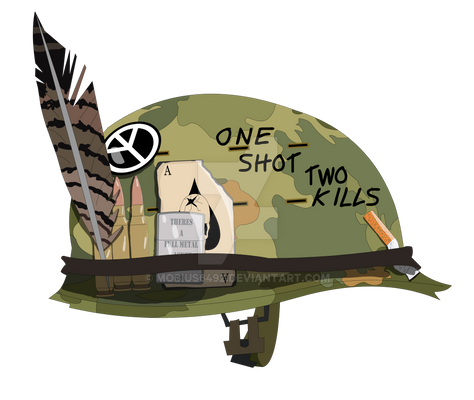 Lone Hill US M-1 Helmet