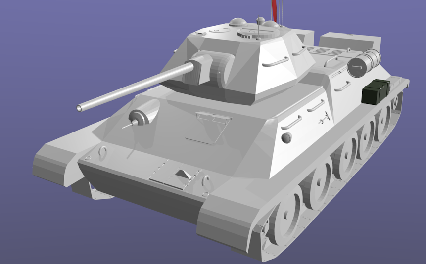 3D T-34