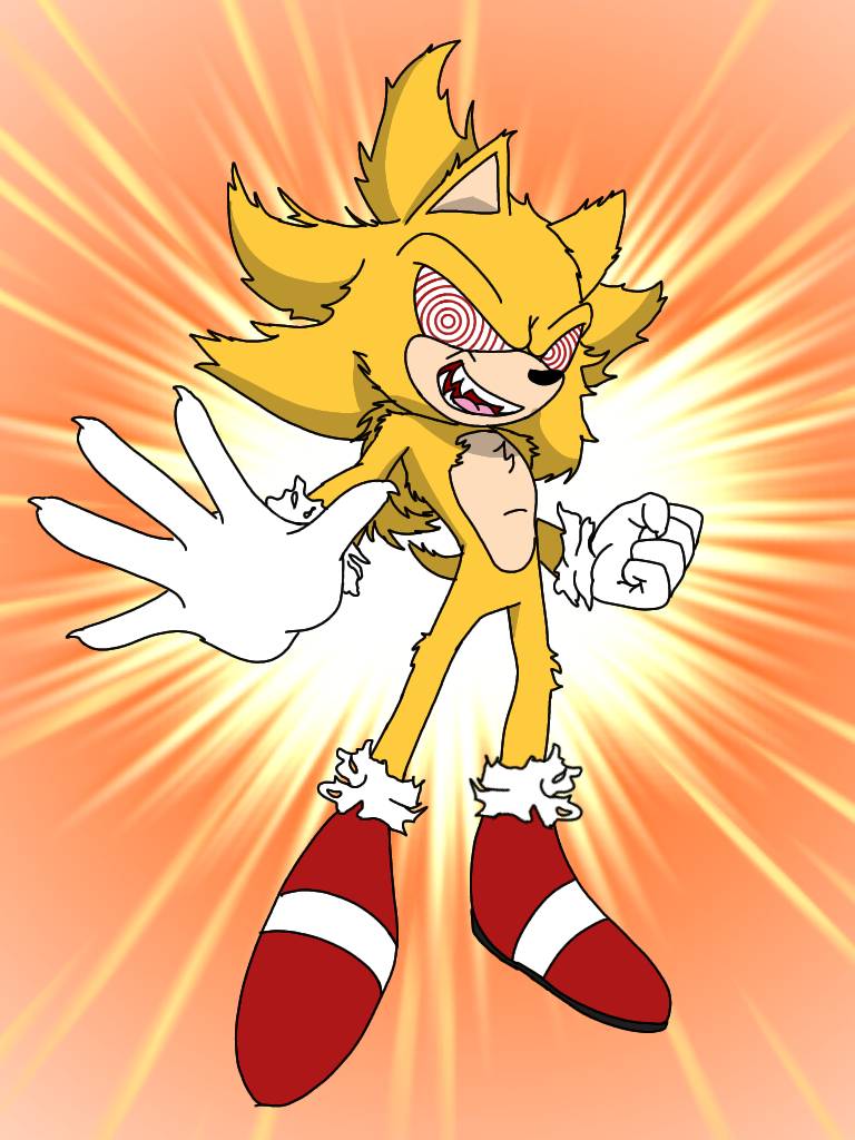 Super Sonic Fleetway : r/SonicTheHedgehog