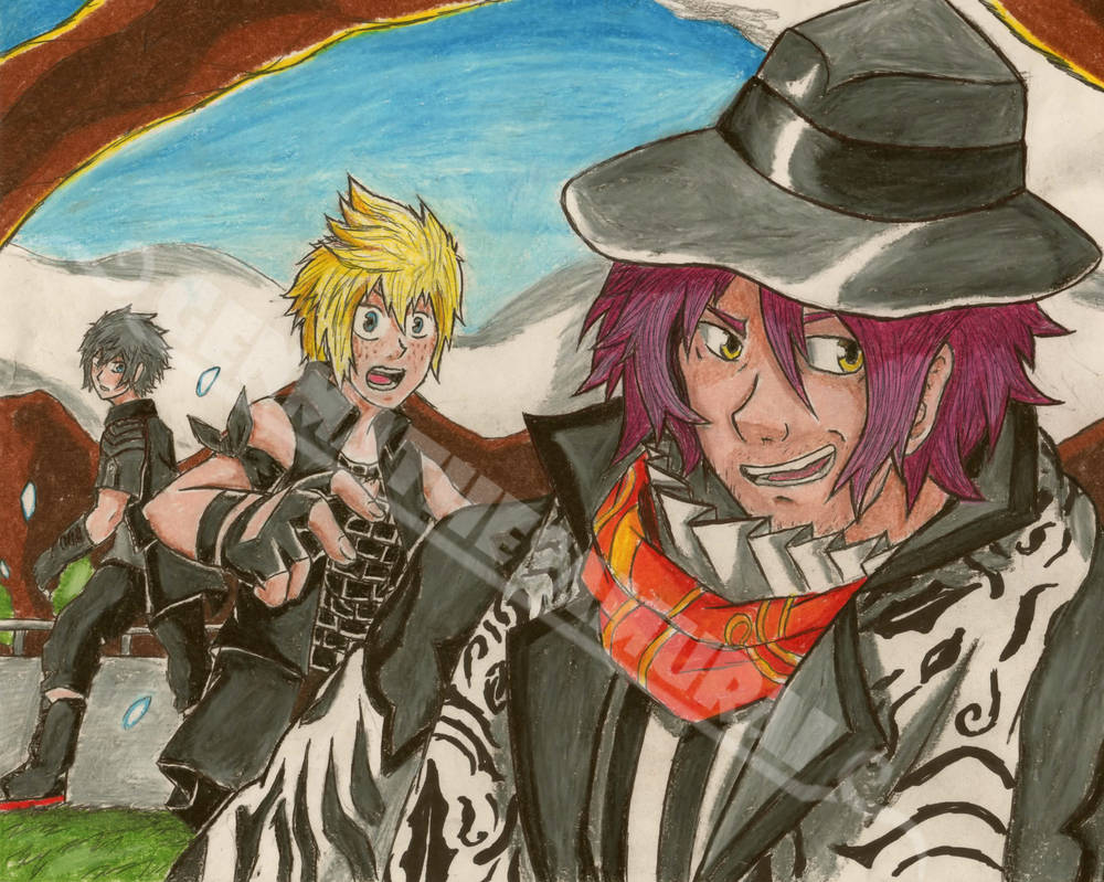 Snap Snap Away! Final Fantasy XV Fanart by GenmaTheSamurai Snap Snap Away! Final Fantasy XV Fanart by GenmaTheSamurai