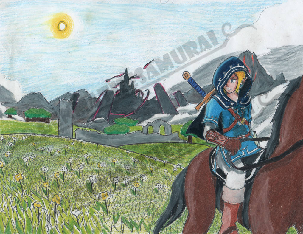 A fallen Hyrule (Breath of the Wild Fanart) by GenmaTheSamurai A fallen Hyrule (Breath of the Wild Fanart) by GenmaTheSamurai