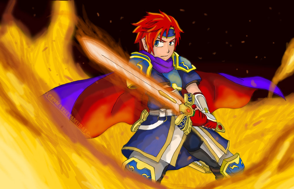 The boy chosen by the....Blazing Blade?|FE6 Fanart by GenmaTheSamurai The boy chosen by the....Blazing Blade?|FE6 Fanart by GenmaTheSamurai