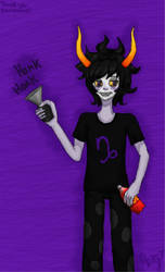 Gamzee Art-Trade for Somsam~~~